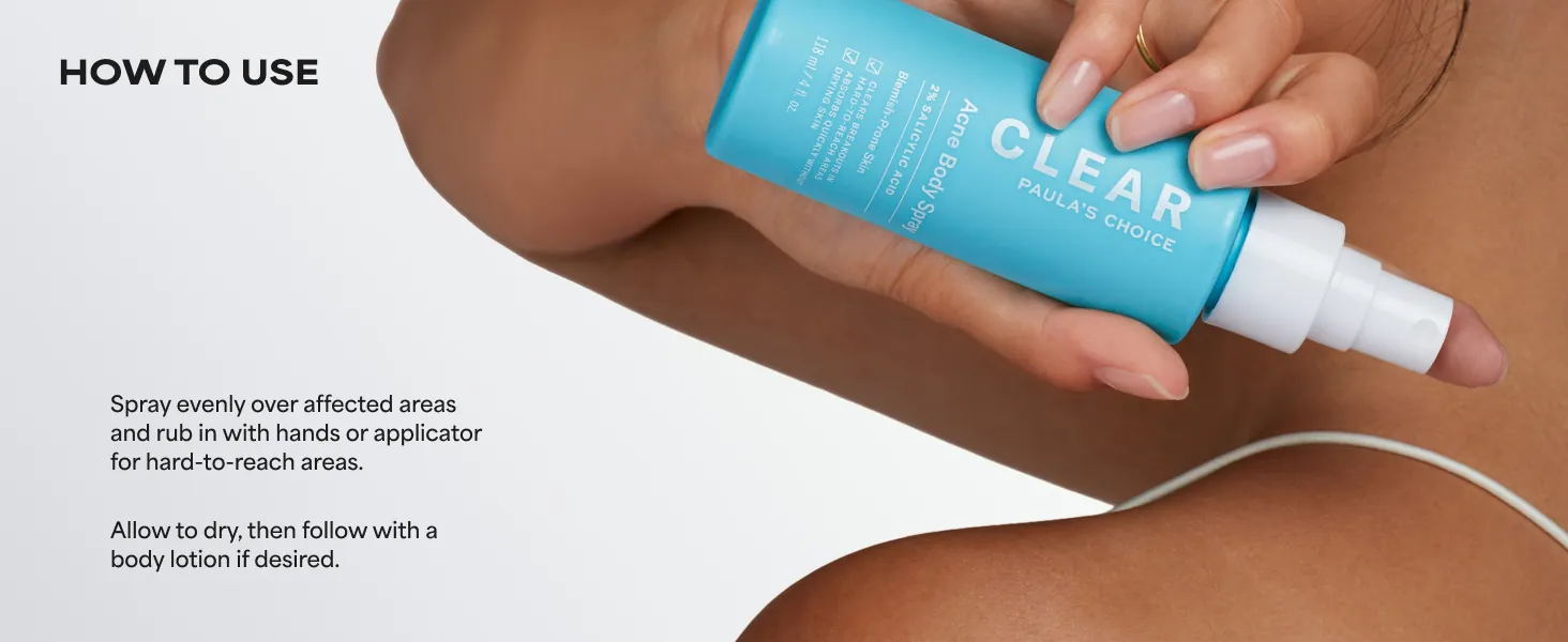 Paula's Choice CLEAR Body Acne Spray Review image 9