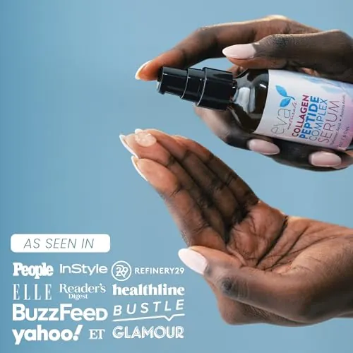 Eva Naturals Collagen Serum Review: Peptide Face Serum image 6