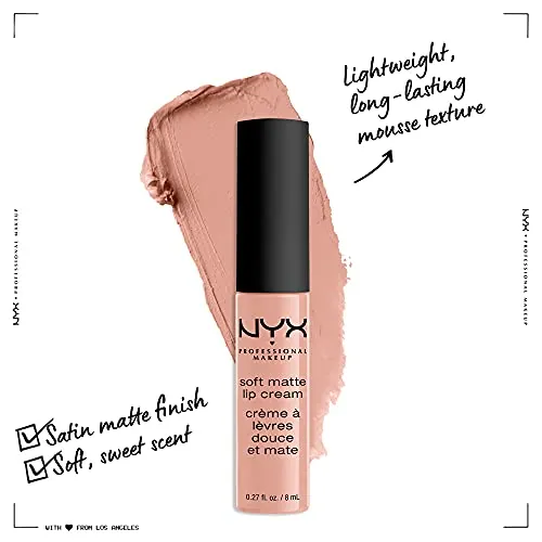 NYX Soft Matte Lip Cream Cairo Review: Matte Liquid Lipstick image 2