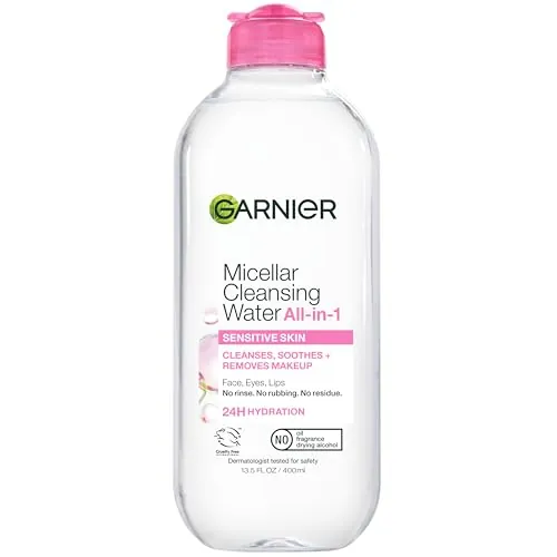 Garnier Micellar Water Review: Sensitive Skin Cleanser