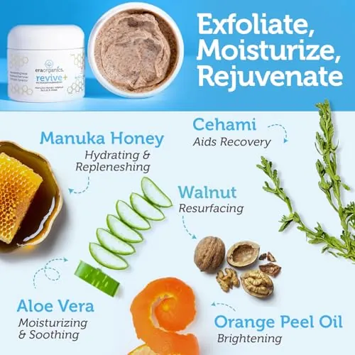 Era Organics Manuka Honey Face Scrub Review image 2