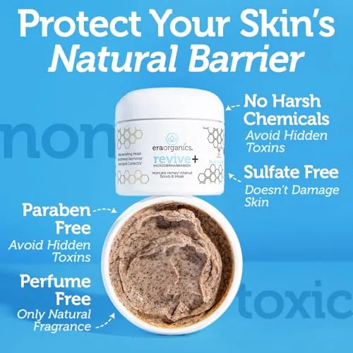 Era Organics Manuka Honey Face Scrub Review image 4