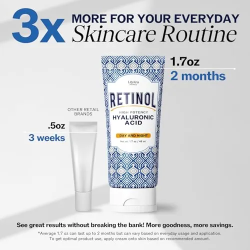 LilyAna Naturals Retinol Face Cream Review image 5