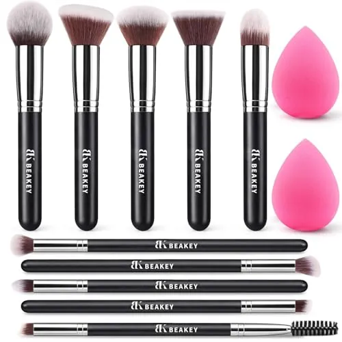 BEAKEY Makeup Brushes Set Review: Budget Brush Kit