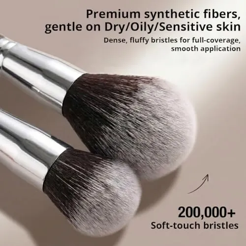 BEAKEY Makeup Brushes Set Review: Budget Brush Kit image 4