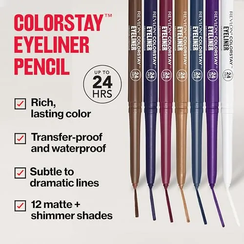 REVLON ColorStay Pencil Waterproof Eyeliner Review image 3