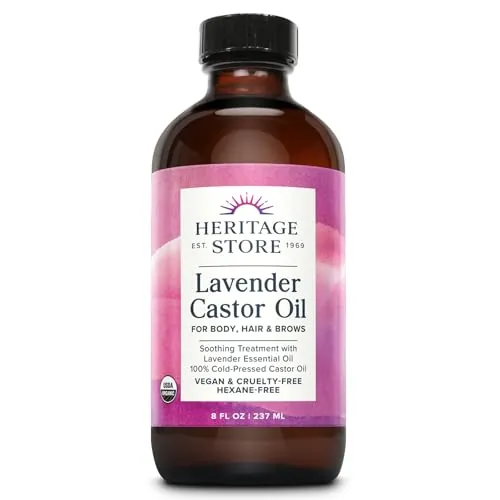 HERITAGE STORE Lavender Castor Oil Review