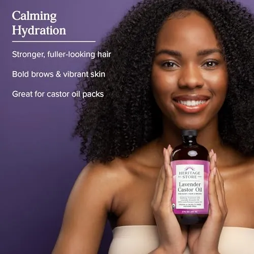HERITAGE STORE Lavender Castor Oil Review image 2