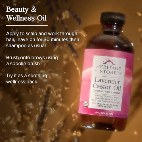HERITAGE STORE Lavender Castor Oil Review image 3