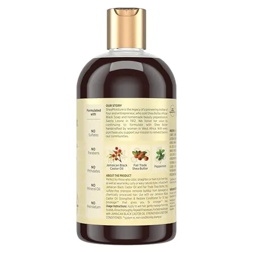 SheaMoisture Jamaican Black Castor Oil Shampoo Review image 3