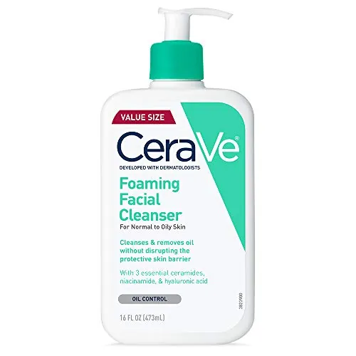 CeraVe Foaming Facial Cleanser Review for Oily Skin