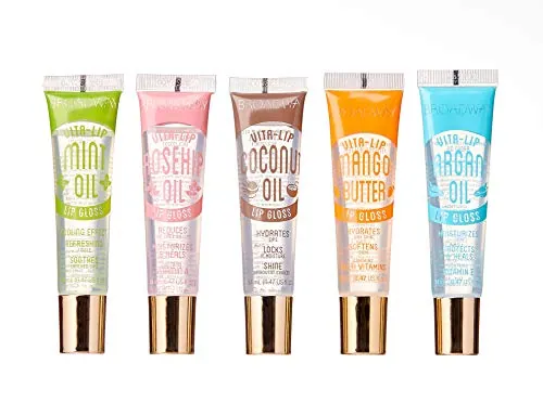 Ruby Kisses Vita-Lip Clear Lip Gloss 5 Pack Review