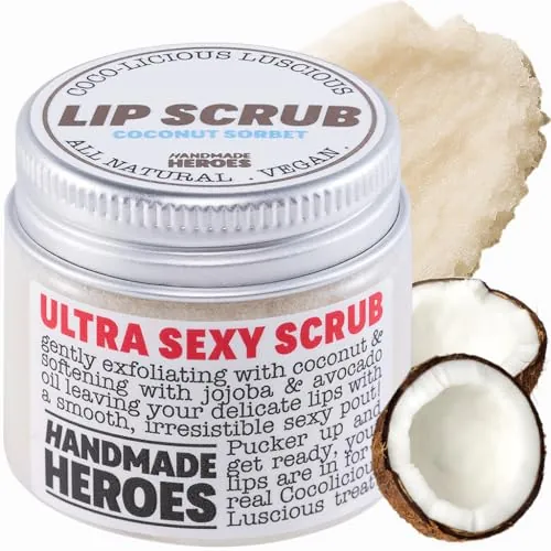 Handmade Heroes Coconut Sorbet Lip Scrub Review