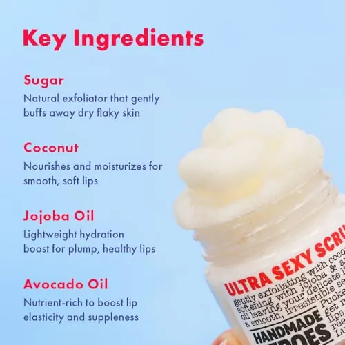 Handmade Heroes Coconut Sorbet Lip Scrub Review image 5