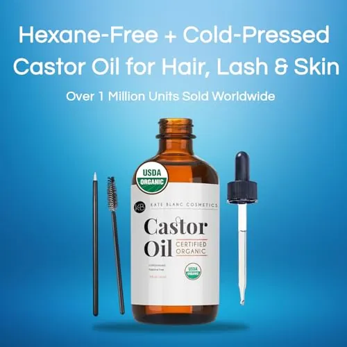 Kate Blanc Cosmetics Castor Oil Review: Hair, Lashes & Skin image 3