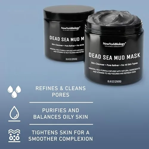 New York Biology Dead Sea Mud Mask Review: Pore Refining Mask image 3