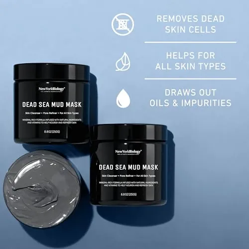 New York Biology Dead Sea Mud Mask Review: Pore Refining Mask image 4