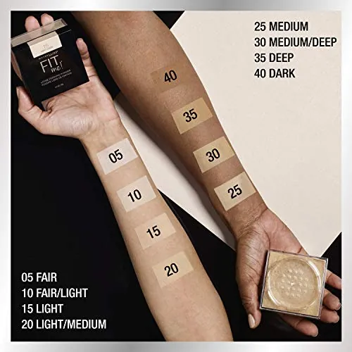 Maybelline Fit Me Loose Setting Powder Review image 5