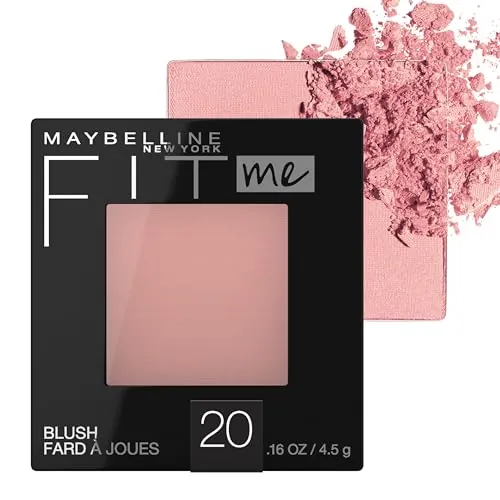 Maybelline Fit Me Powder Blush Review: Mauve Blush