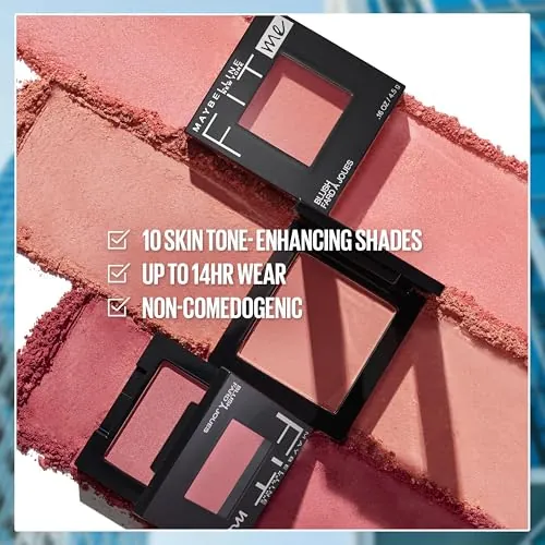 Maybelline Fit Me Blush Review: Natural Powder Blush image 6