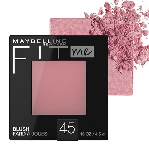 Maybelline Fit Me Blush Review: Natural Powder Blush