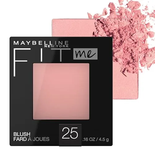 Maybelline Fit Me Blush Pink Review: Natural Powder Blush