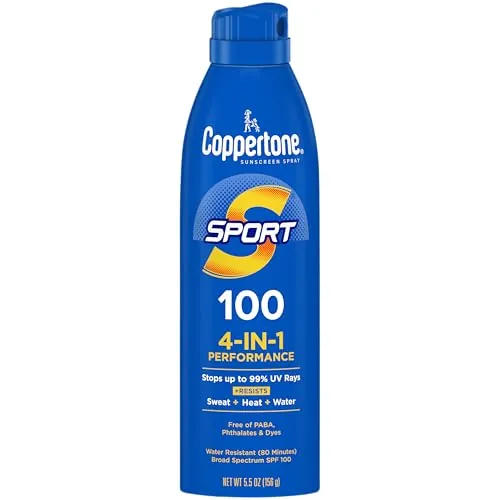Coppertone SPORT SPF 100 Sunscreen Spray Review