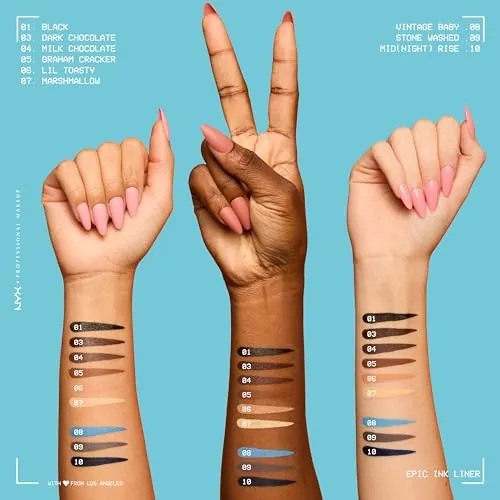 NYX Epic Ink Liner Review: Waterproof Liquid Eyeliner image 6