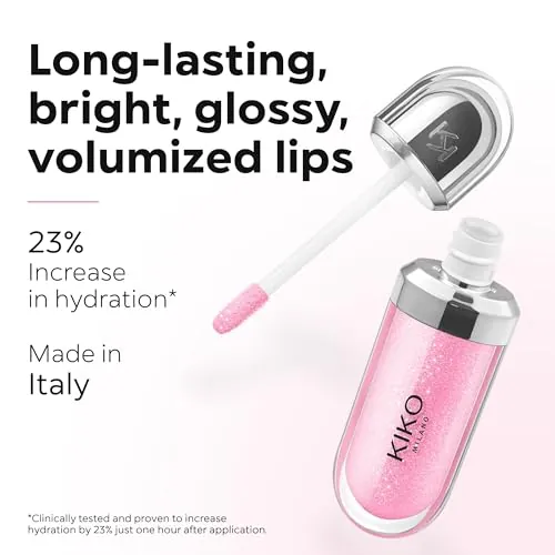 KIKO Milano 3D Hydra Lip Gloss Review: High-Shine Gloss image 5