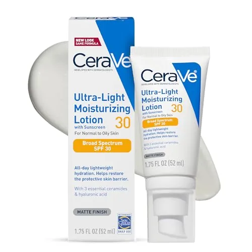 CeraVe Ultra-Light Moisturizing Lotion SPF 30 R...