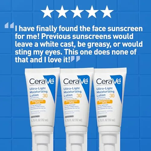 CeraVe Ultra-Light Moisturizing Lotion SPF 30 Review image 5