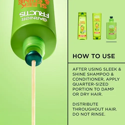 Garnier Fructis Sleek and Shine Leave-In Conditioner Review image 4