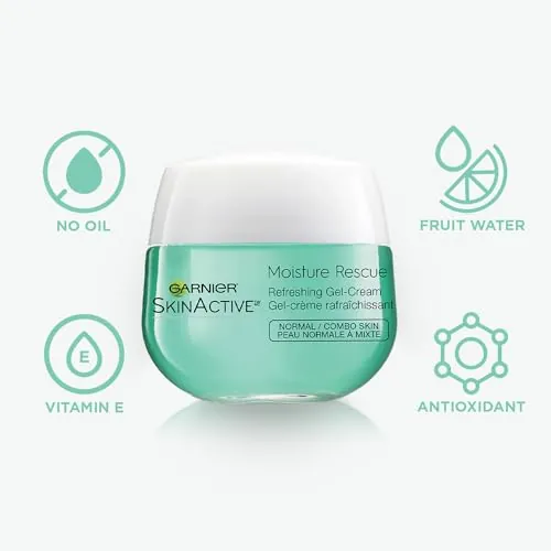 Garnier Moisture Rescue Gel-Cream Review: Oil-Free Moisturizer image 2