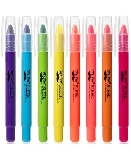 Mr. Pen No Bleed Gel Highlighters Review
