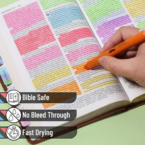 Mr. Pen No Bleed Gel Highlighters Review image 3