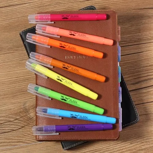 Mr. Pen No Bleed Gel Highlighters Review image 6