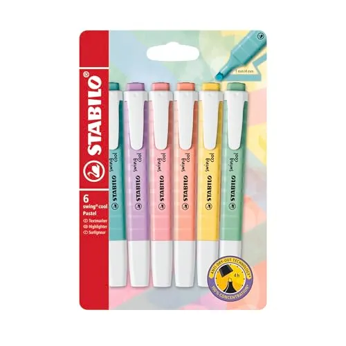 STABILO swing cool Pastel Highlighter Review