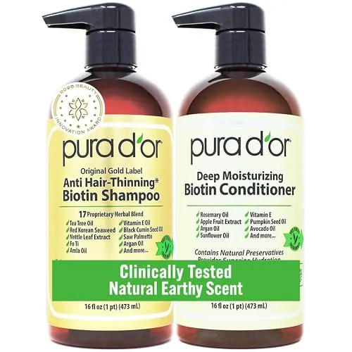 PURA D'OR Anti-Thinning Biotin Shampoo Review