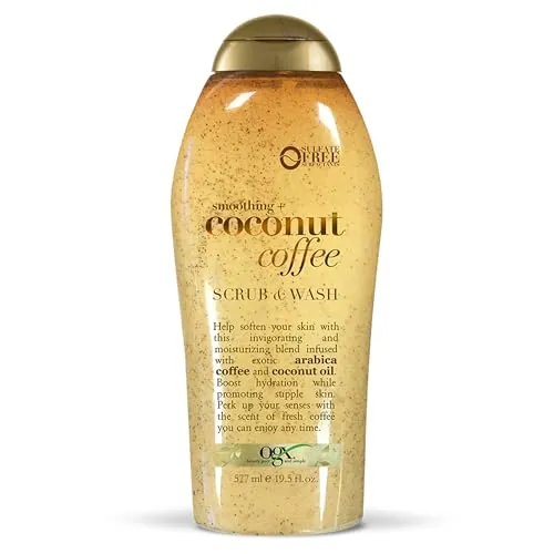 OGX Coconut Coffee Exfoliating Body Scrub Review