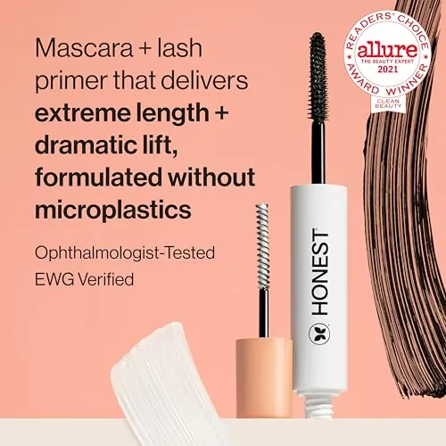 Honest Beauty 2-in-1 Extreme Length Mascara Review image 2