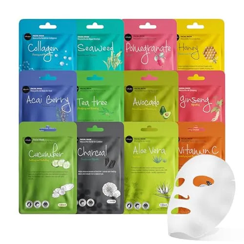 Celavi Essence Sheet Mask Set Review: Hydrating...
