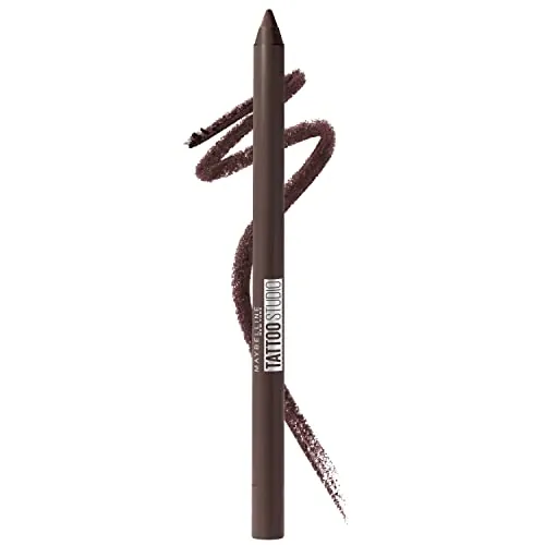 Maybelline TattooStudio Eyeliner Review: Bold Brown Pencil