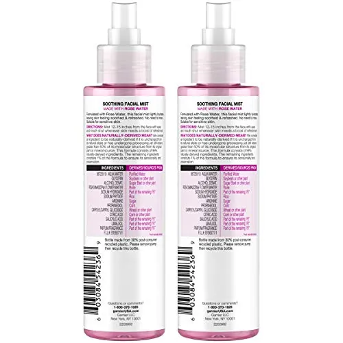 Garnier Rose Water Facial Mist Review: Hydrating Face Spray image 2