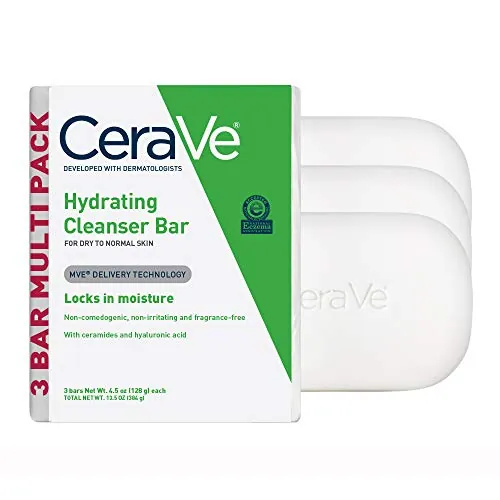 CeraVe Hydrating Cleanser Bar Review: Soap-Free...
