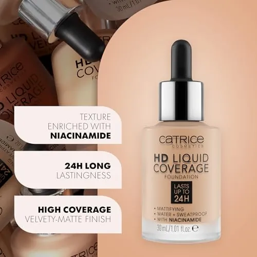 Catrice HD Liquid Coverage Foundation Review image 3