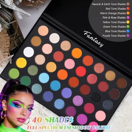 UCANBE Highly Pigmented Eye Makeup Palette Review image 2