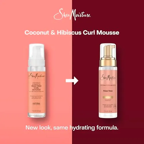 SheaMoisture Curl Mousse Review: Frizz Control & Volume image 3