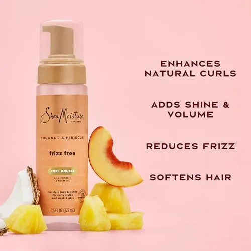 SheaMoisture Curl Mousse Review: Frizz Control & Volume image 4