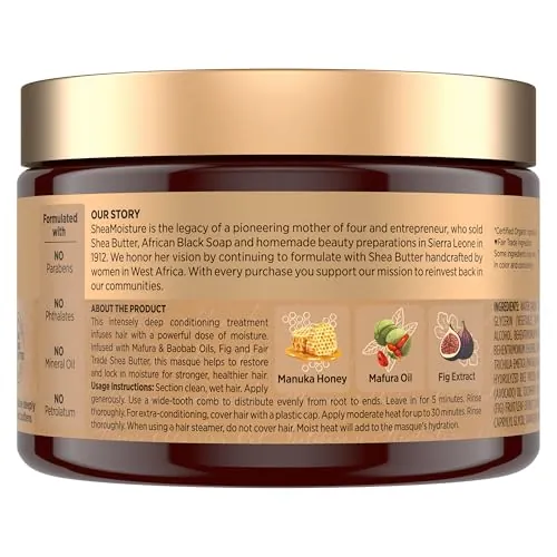 SheaMoisture Intensive Hydration Hair Masque Review image 2