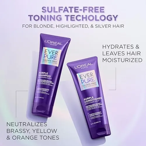 L’Oreal EverPure Purple Shampoo Review for Blonde Hair image 3